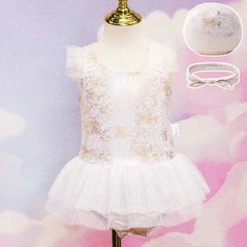 女孩兒童泳衣洋氣公主小童寶寶嬰兒網紅夏季新款連體速干裙式泳裝