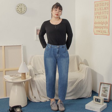 (標準型)理想百搭牛仔男友褲