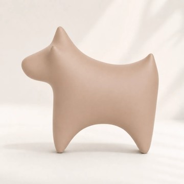 Mr. Charlie Puppy Seating 汪汪椅凳 純色 - Mauve藕荷色