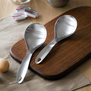 日本霜山 304不鏽鋼料理勺/分菜勺-23cm