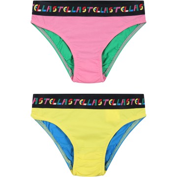 Stella McCartney Kids Multicolor Set For Girl With Logo