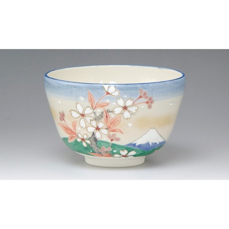 取寄商品 【茶碗 色絵兜文】橋本城岳 共箱 - 通販 - www.bonkulovic.com