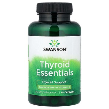Swanson Vitamins, 甲狀腺必需配方，90 粒膠囊