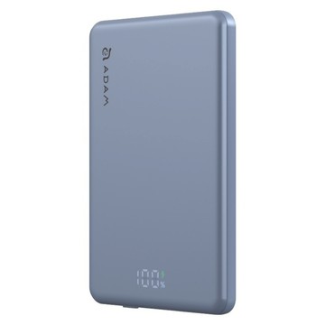 ADAM elements 亞果元素 超薄型磁吸行動電源 5000mAh Type-C  藍色  VIONTA L5