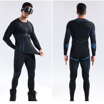 專業滑雪內衣男女運動速干衣秋冬戶外爬山徒步排汗保暖內衣套裝
