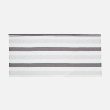 横條色織咖啡簾130X60