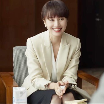 玫瑰之戰顧念袁泉同款正裝西服休閑時尚氣質西裝外套女職業裝上衣