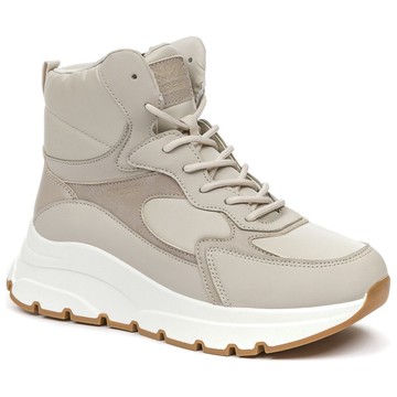 CROSBY BEIGE CASUAL CLOSED BOOTIES 米白色女款鞋子