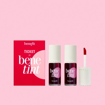 【線上獨家超值組】菲比尋常唇頰雙件組 (紅粉菲菲經典色/2入) - Benefit貝玲妃