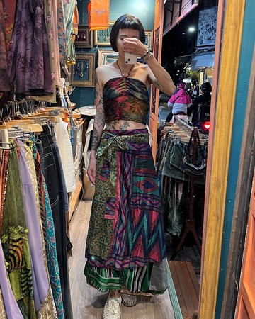 喜迎瑤 尼泊爾 一片裙 多種穿法 吊帶裙 連身裙 民族風 嬉皮 背心