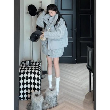 秋冬新款韓系時尚立領羽絨棉服馬甲背心女高級感獨特別致寬松外套