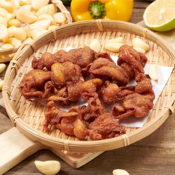 蒜翻天-雞皮100克/份★鹹酥雞★炸雞炸物推薦★美食宵夜點心★餐券★外帶美食★門市取貨★電子票券【蒜翻天鹽穌雞 Pickup店】★免運