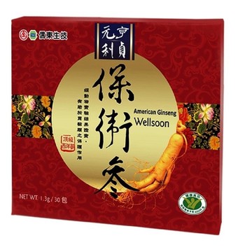 【信東】保衛參粉包-健字號(1.3g/包)(30包/盒)