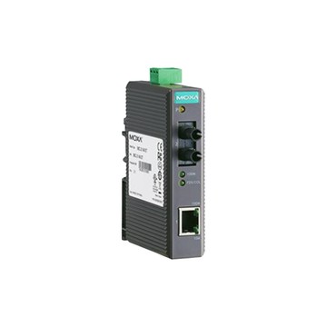 Changyun MOXA IMC-21-M-ST 乙太網路轉光纖媒體轉換器 10/100BaseT(X)轉100BaseFX