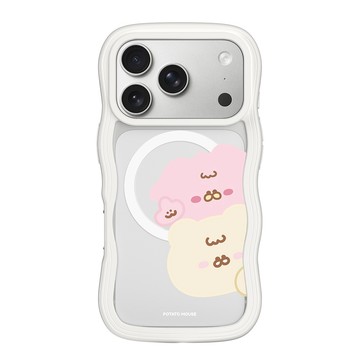 【插畫家聯名】鼠泥寶寶鼠泥邦泥雲朵波波MagSafe iPhone手機殼