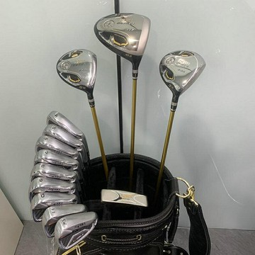 二手全套高爾夫球桿 S-05三星木桿+747P鐵桿組全套桿鋼桿男
