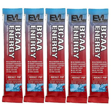 EVLution Nutrition, BCAA Energy®，Rocket Pop，5 包，每包 0.33 盎司（9.4 克）