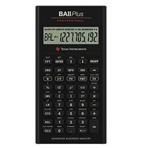 Texas Instruments IIBAPRO CLM 4L1 A TI BA II Plus Pro Calculator by Texas Instruments