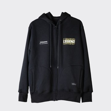 The Last Supper Zip Through Hoodie / 康可-最後晚餐重磅連帽外套