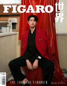 雑誌  Madame FIGARO 費加羅世界雜志 2023年12月 中国版　魏大[員力]（ウェイ・ダーシュン）：表紙2種類ランダム発