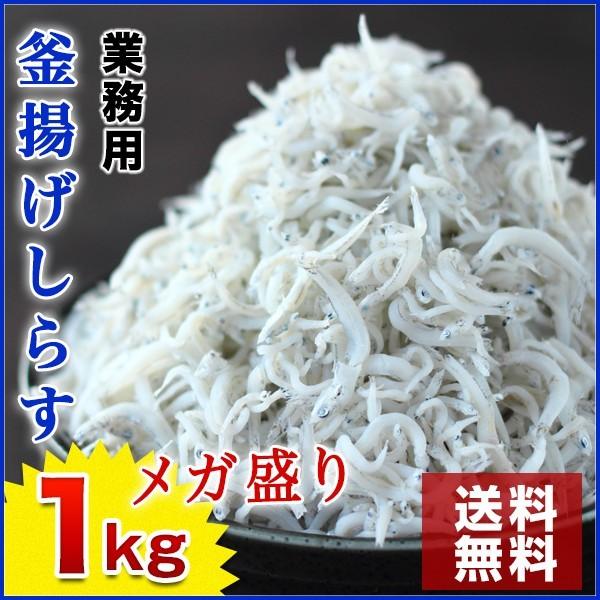 釜揚げしらす 1kg かまあげ シラス 業務用 冷凍便 ギフト