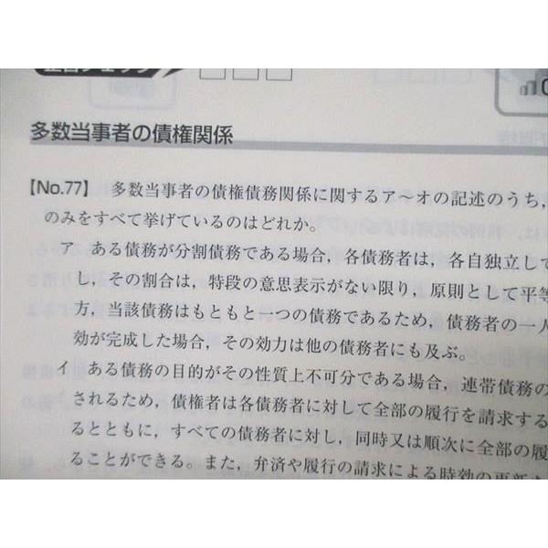 UE85-064 東京アカデミー 国家公務員 地方上級 出たDATA問 過去問精選問題集 民法12 2021年目標 21S4B