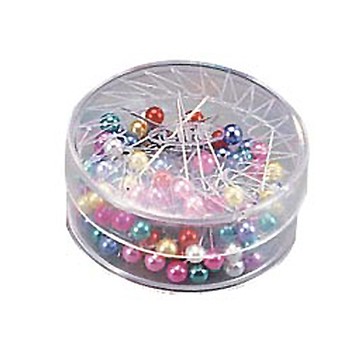 Life 徠福 NO.2197 日本彩色珠針 含珠 40mm 90支入