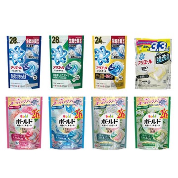 【蝦皮直營】日本 寶僑 P&G 4D 洗衣球 Ariel/Bold 洗衣凝膠球 補充包