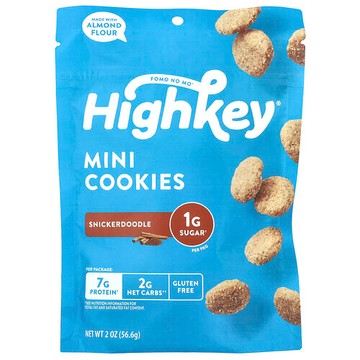 HighKey, 小餅乾，Snickerdoodle，2 盎司（56.6 克）