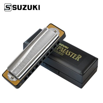 日本製 SUZUKI 十孔口琴 Harp Master MR 200 新手入門 暢銷款【黃石樂器】