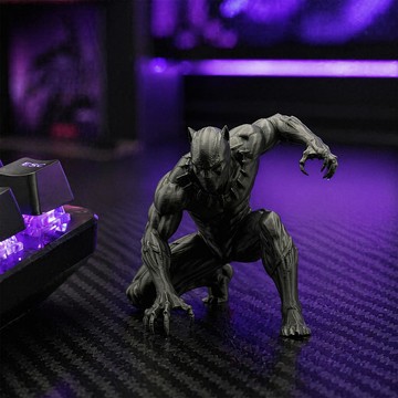 洛陽牡丹 3D列印桌面裝飾擺件個性創意手辦黑豹模型裝飾擺設