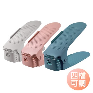 簡易款雙層鞋架 鞋櫃收納架 四檔高度調節 鞋托 鞋子收納架 高跟鞋 鞋架-雪倫小舖
