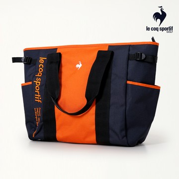 【LE COQ SPORTIF GOLF公雞高爾夫】男女款藏青色高爾夫時尚設計手提包 波士頓包 托特包QGU0J561