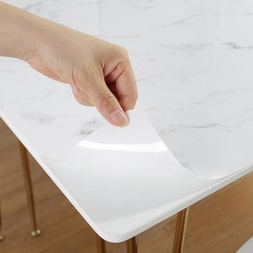 大理石紋餐桌布北歐pvc桌墊防水防洗防燙家用油免輕奢現代茶幾墊