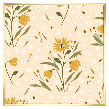 BOLUO GALLERY 菠蘿選畫所 掛畫 BFSP6619G 春日香氣III  60 x 60cm  春日香氣III 橘色