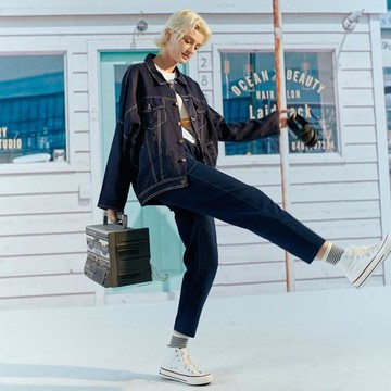 LOEN 原創設計春夏新款百搭寬松學生防曬日系苧麻襯衫外套女FUDGE