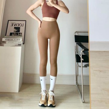 LULU同款速干透氣跑步健身瑜伽褲