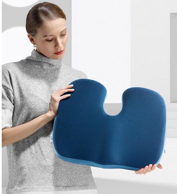 乳膠坐墊辦公室椅子美臀屁股久坐不累學生座墊屁股墊四季椅墊 雙11全館免運