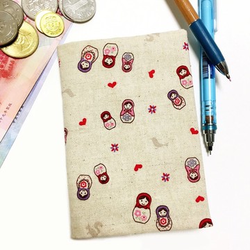 限量布款 俄羅斯娃娃護照套 護照夾