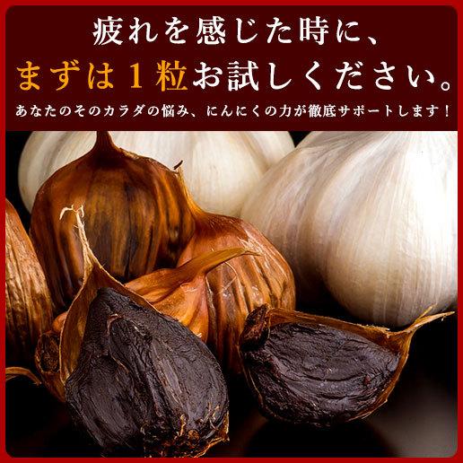 国産 熟成発酵黒にんにく バラ200g×3 送料無料  国産 ニンニク 無添加 無着色 自然食品