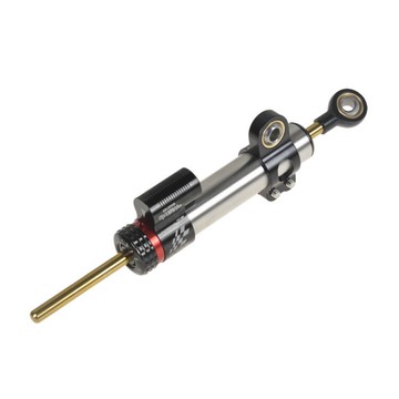 機車通用型 加強款改裝鈦尺 方向阻尼器 轉向 緩沖器防甩頭短款