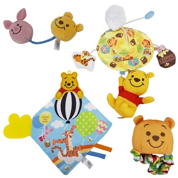 TAKARA TOMY 寶寶誕生禮盒  小熊維尼 黃色  1盒