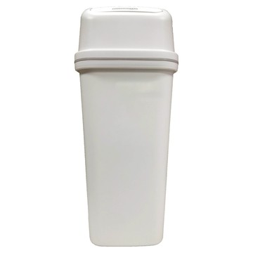 ASVEL 搖蓋垃圾桶 15L 1個  灰白色  1層