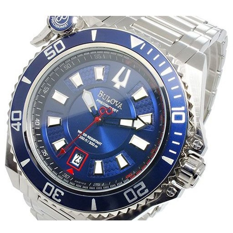 ブローバ Bulova プレシジョニスト Precisionist クオーツ メンズ 腕時計 98b168 通販 Lineポイント最大0 5 Get Lineショッピング