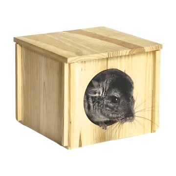 Kaytee 龍貓小木屋  原木色  1個