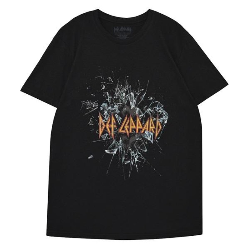 DEF LEPPARD デフレパード Shatter Logo Tシャツ | LINEブランドカタログ