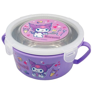 酷洛米 不鏽鋼雙耳碗