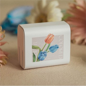 浪花花藝純粹鬱金香USB3.0+PD20W雙孔充電器