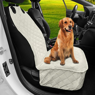 彈力收縮寵物車載墊前排座椅駕駛室狗車用窩中小型犬防臟墊全包裹【淘夢屋】
