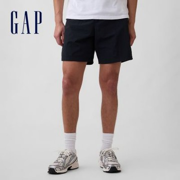 【GAP】7.5 吋混合機能短褲-黑色(889850)